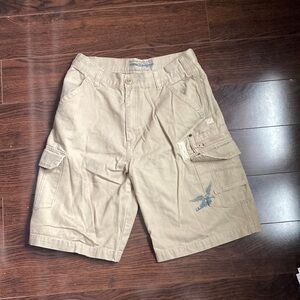 ❤3 for 25! Khaki Cargo Shorts, Size 12